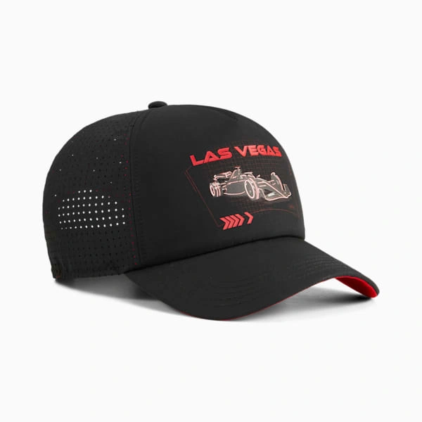 ¡PUMA F1® Las Vegas! La gorra trucker que te hará sentir campeón en cada curva, ¡es tuya!